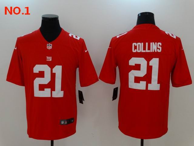 Men's New York Giants #21 Landon Collins Jerseys-13